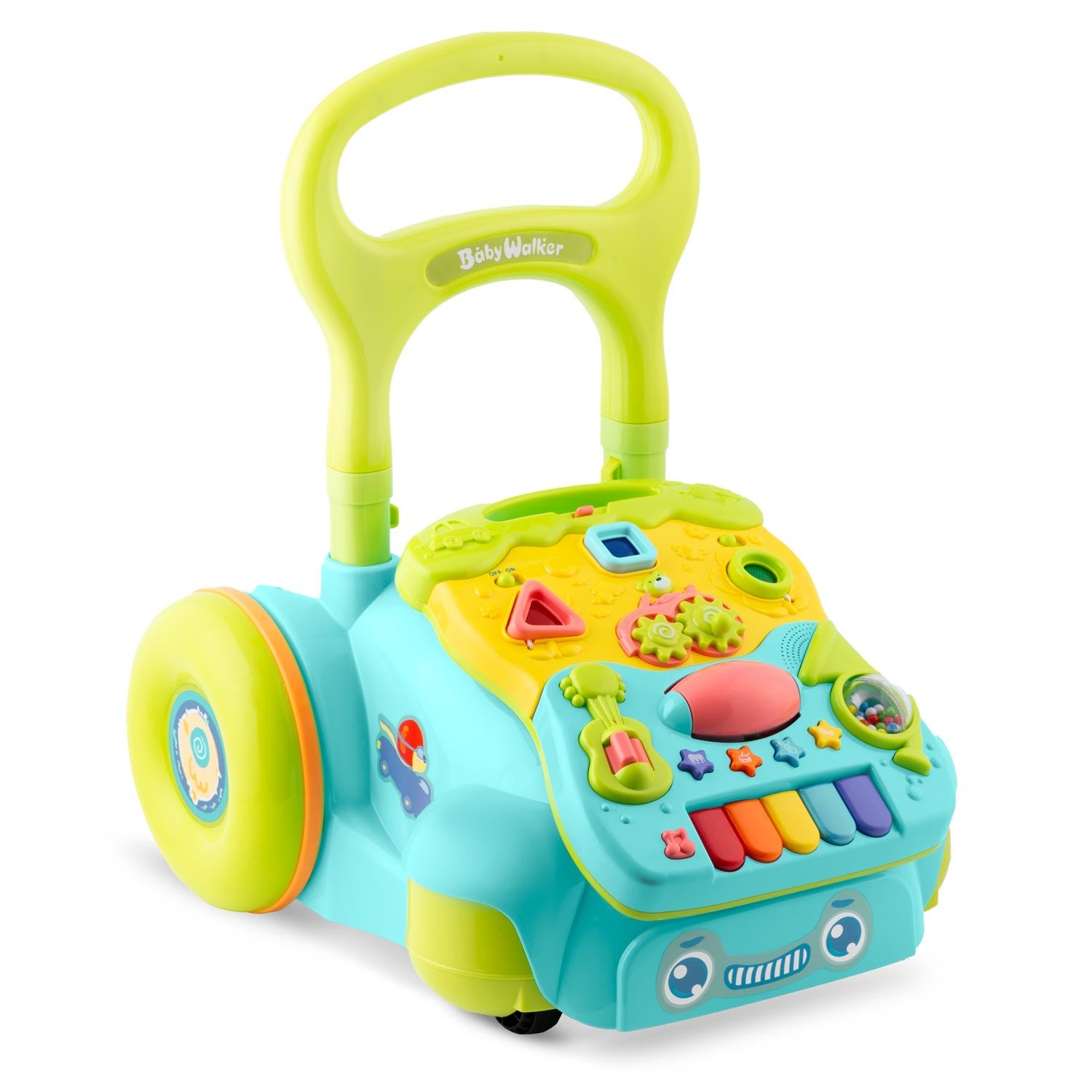 2v1 RK-744 Ricokids turkūzų edukacinis važiuoklis su muzika