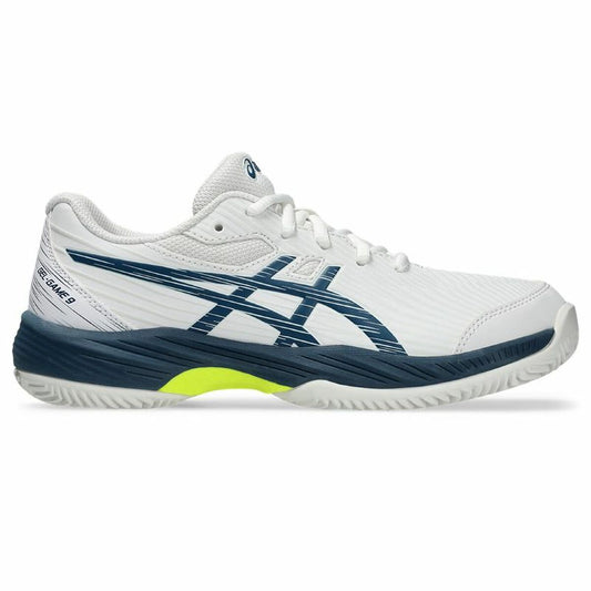 Vaikiški teniso bateliai Asics Gel-Game 9 Gs Clay/Oc Balta