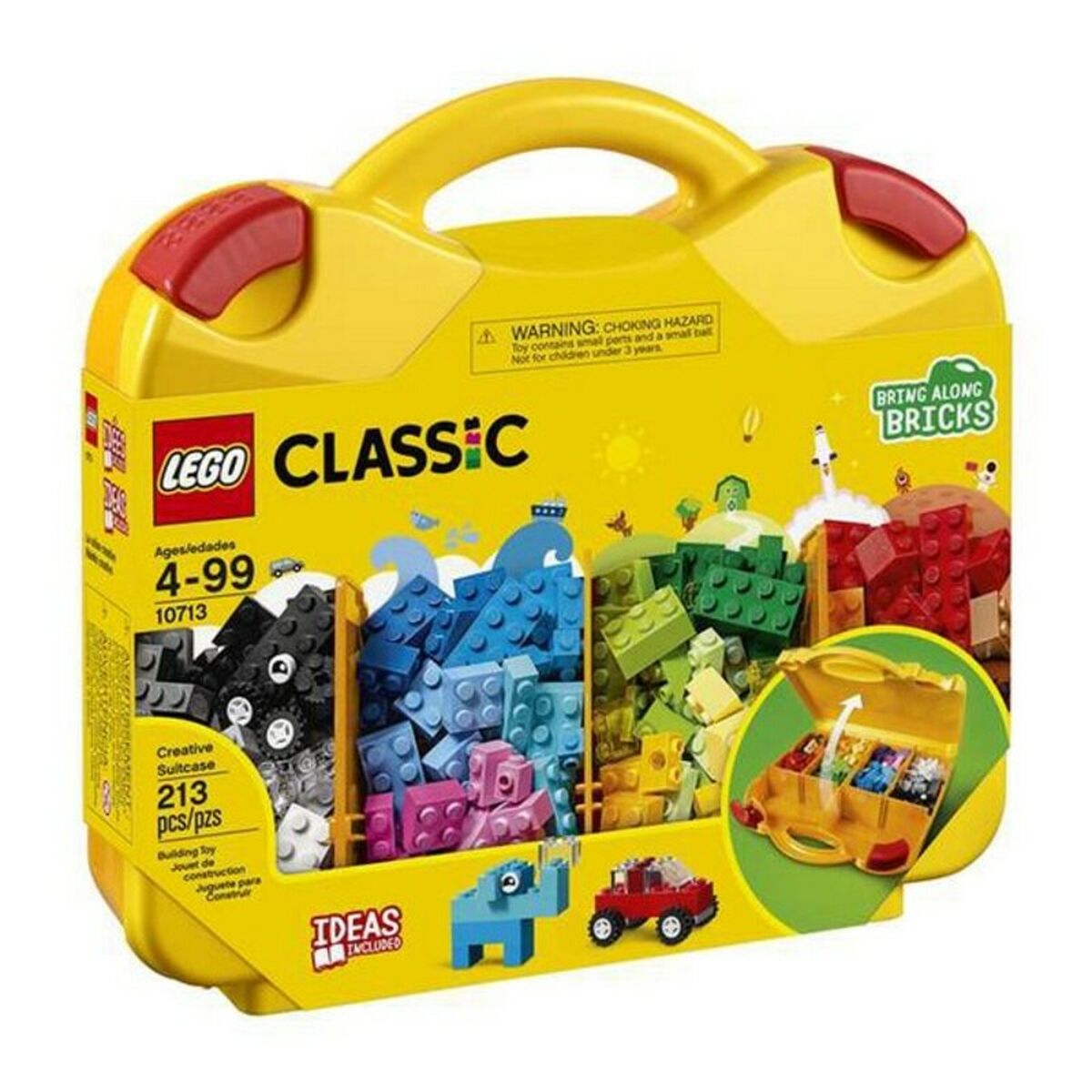 Statybos rinkinys Classic Creative Briefcase Lego 10713 Mėlyna Juoda Spalvotas 213 piezas (213 pcs)