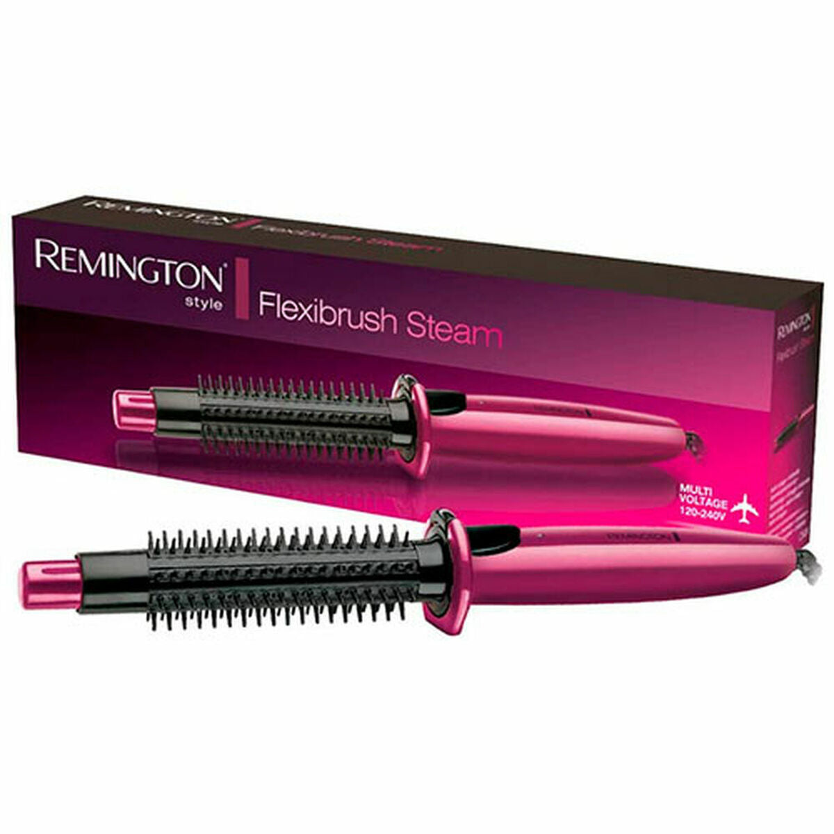 Keraminis plaukų tiesintuvas Remington Flexibrush Steam