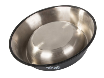 Metal anti-slip dog bowl 400ml