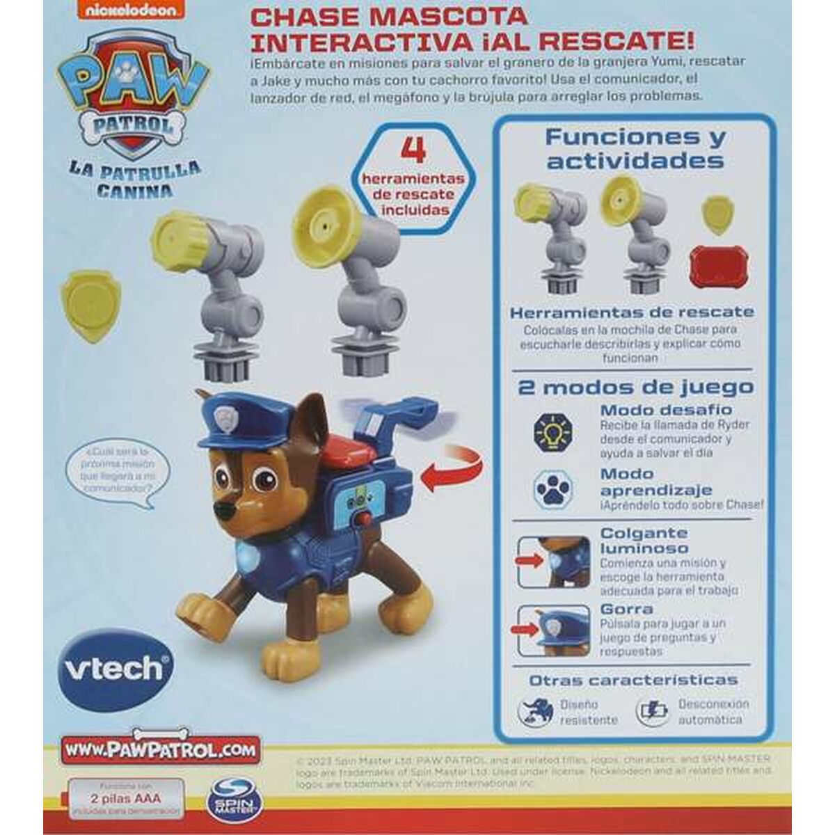 Interaktyvus Gyvūnas The Paw Patrol Chase 16 x 12 x 8 cm