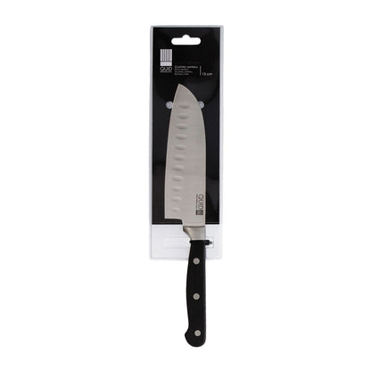 Santoku peilis Quid Professional Inox Chef Black Juoda Metalinis (13 cm) (Pack 10x)