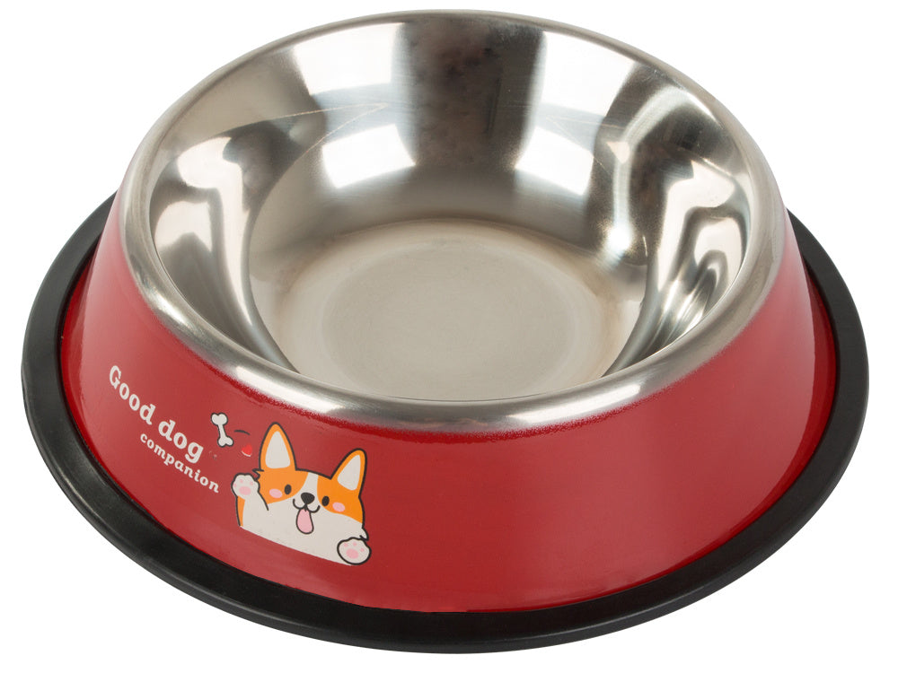 Metal anti-slip dog bowl 150ml