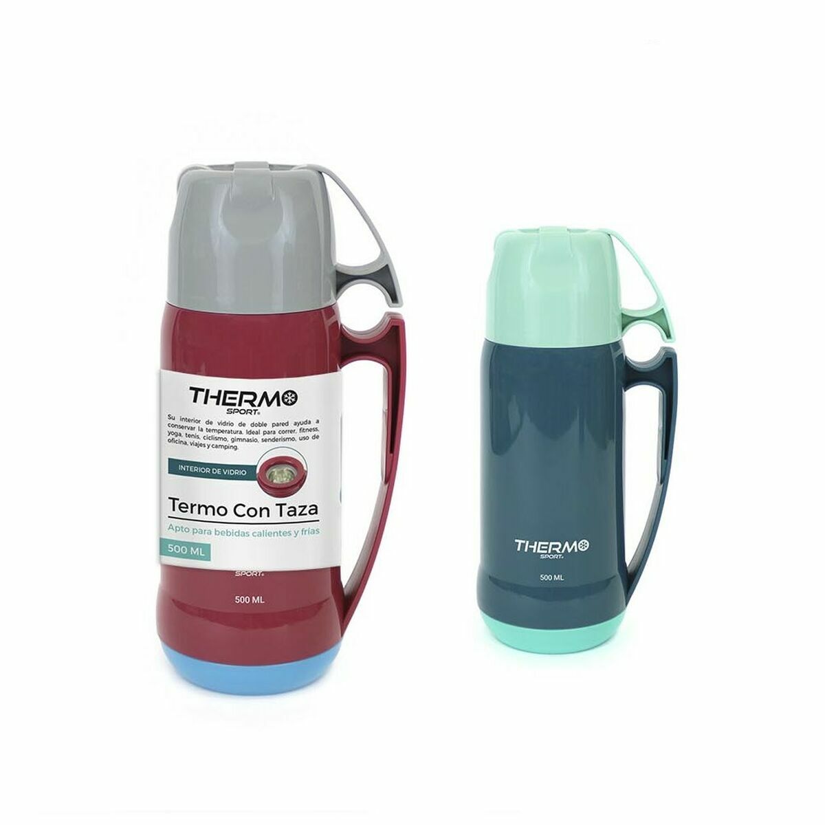 Kelioninė termoso kolba ThermoSport 500 ml (12 vnt.)