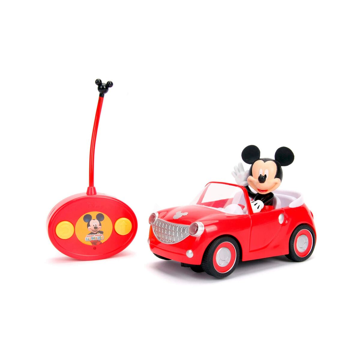 Nuotoliniu būdu valdomas automobilis Mickey Mouse Roadster 27 MHz