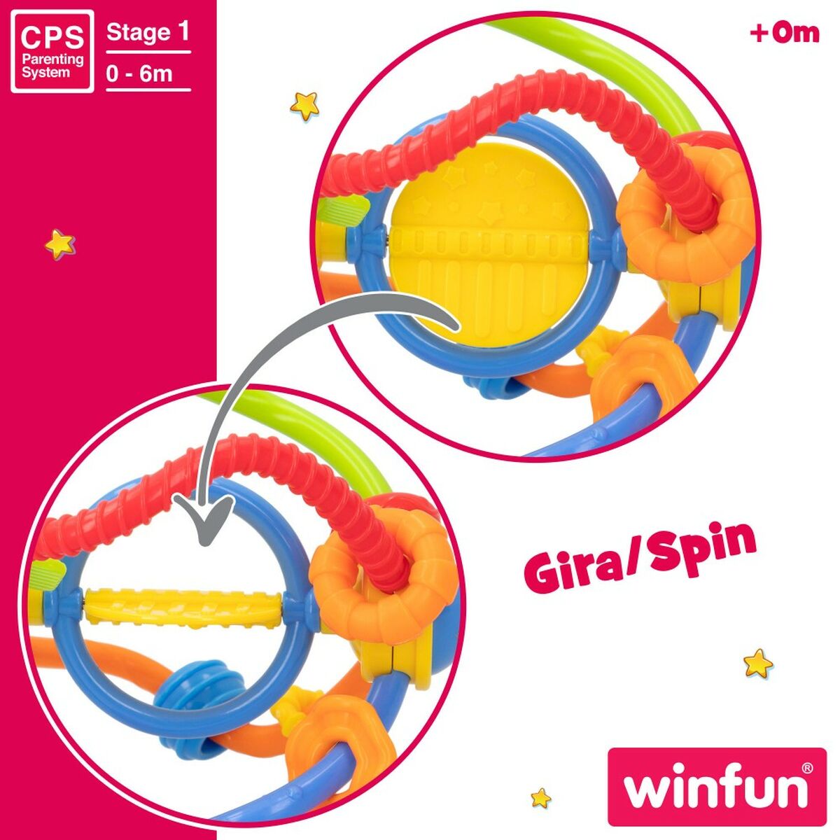 Čiulptukas Winfun Plastmasinis 12 x 13,5 x 12 cm (12 vnt.)