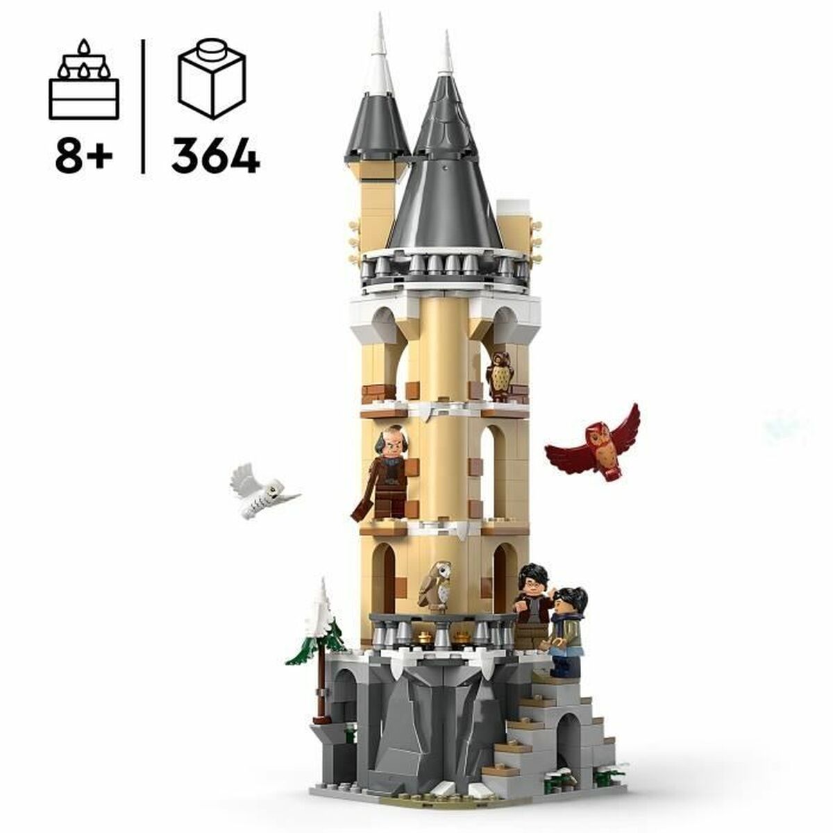 Statybos rinkinys Lego Harry Potter 76430 Hogwarts Castle Aviary Spalvotas