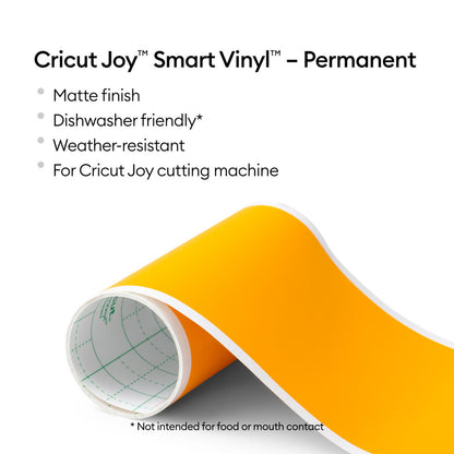 Ilgalaikis vinilas, skirtas pjovimo ploteriui Cricut 2009837 Geltona
