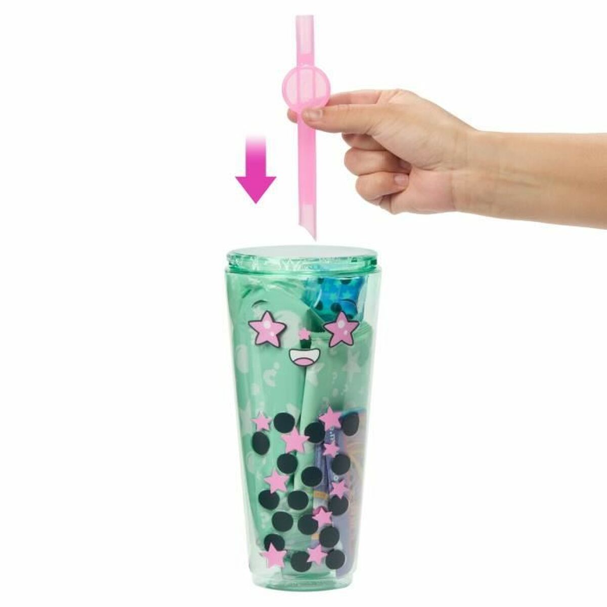 Lėlė kūdikis su priedais Barbie Pop Reveal Scented Doll Bubble Tea Series