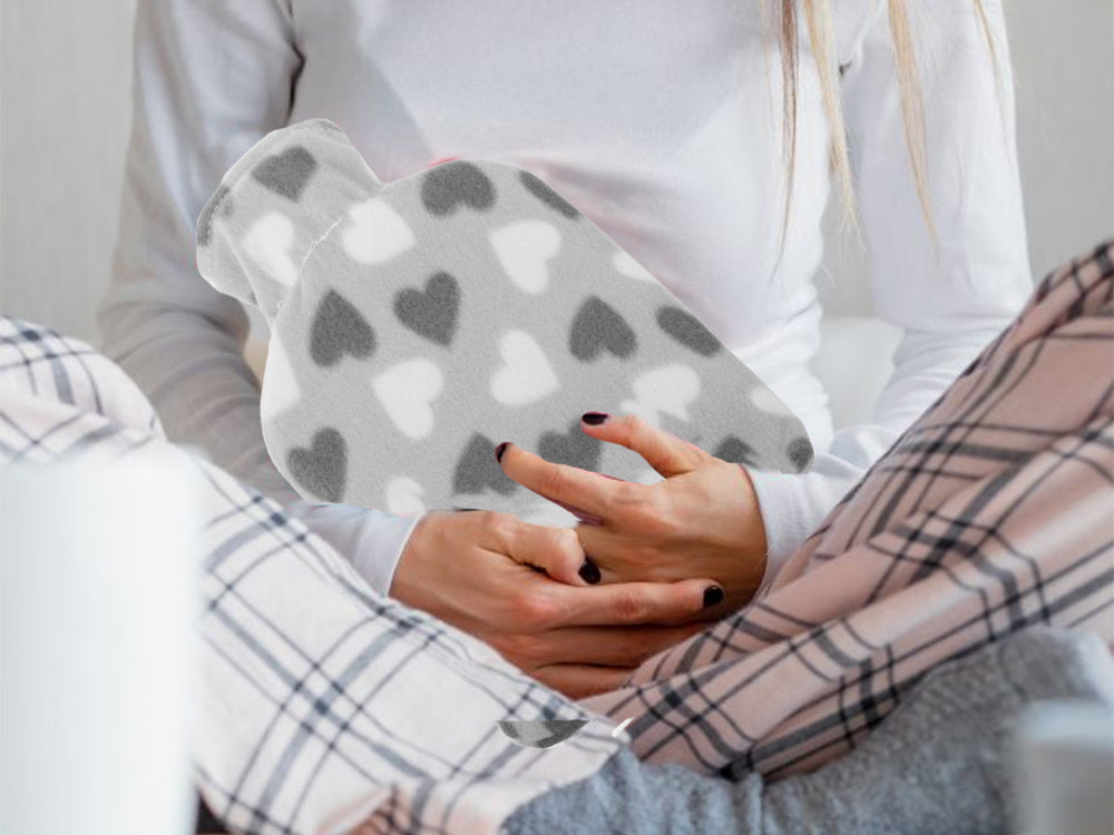 Termošildytuvas su dangteliu guminis pilvo šildytuvas su minkštu įdėklu