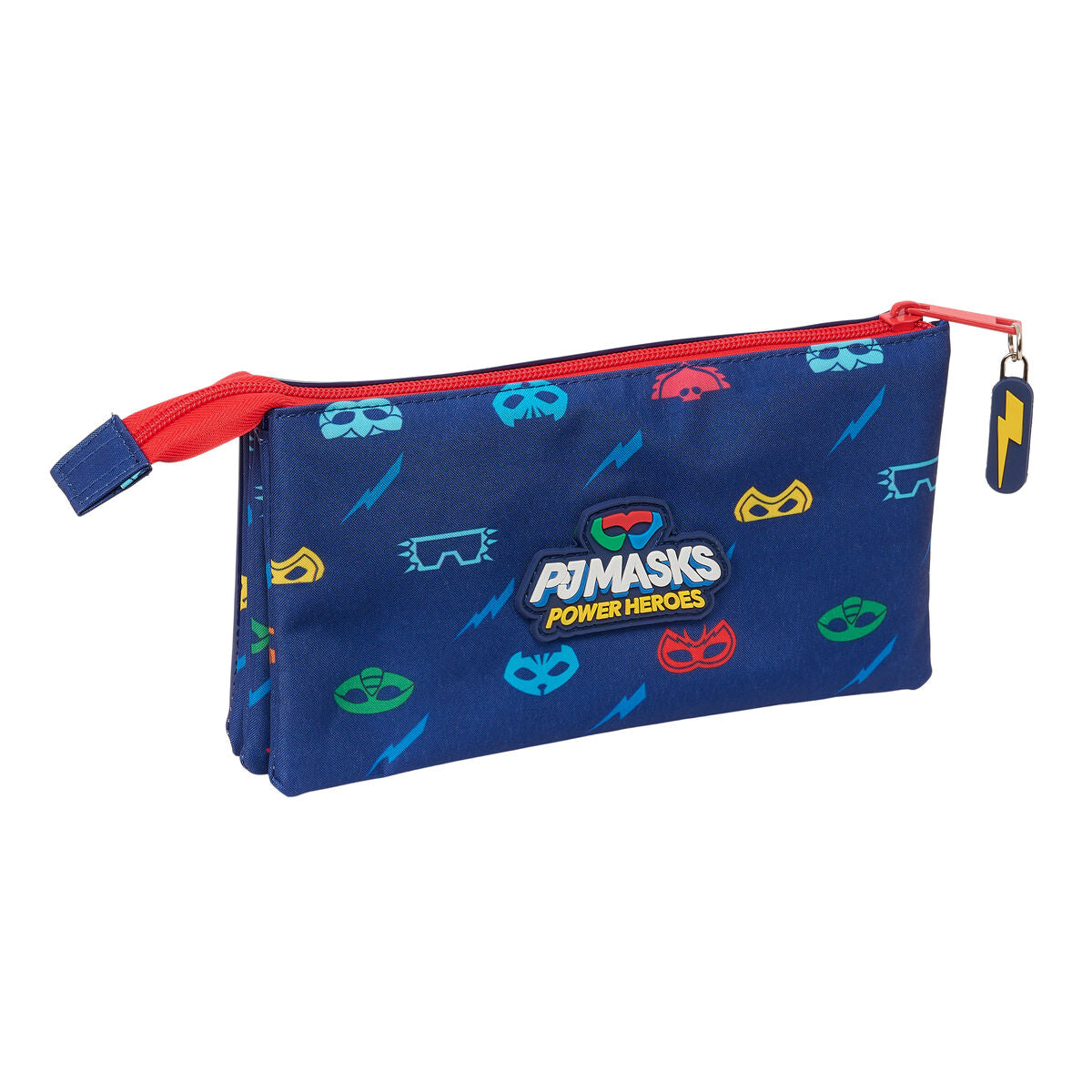 Trigubas penalas PJ Masks Ready Tamsiai mėlyna 22 x 12 x 3 cm