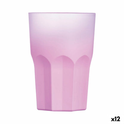 Stiklas Luminarc Summer Pop Rožinė stiklas 12 vnt. 400 ml