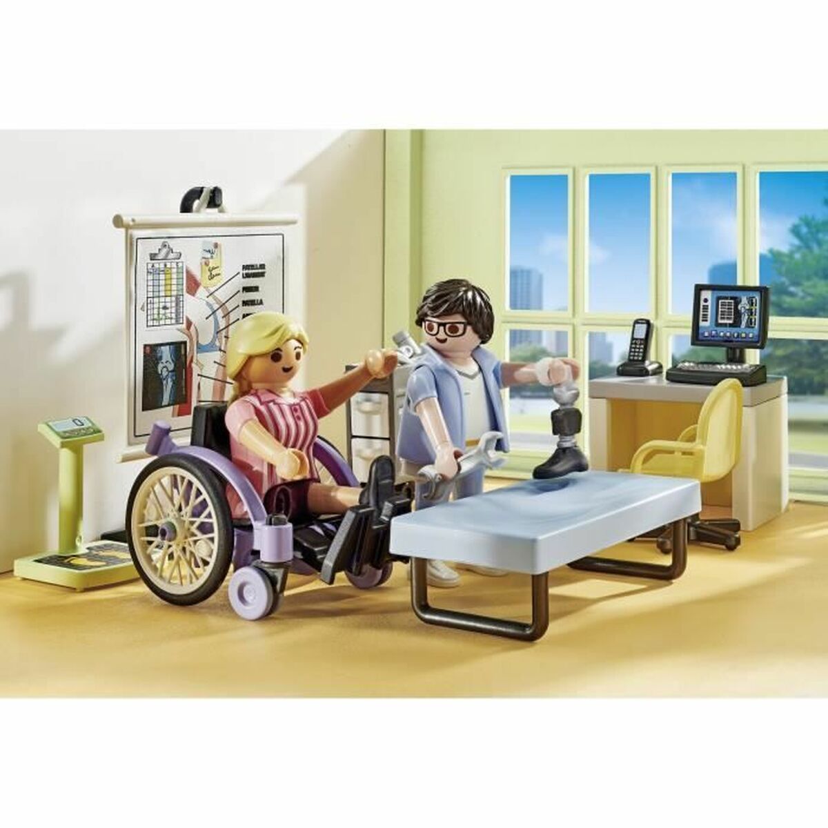 Playset Playmobil 71617 Physiotherapy Workshop