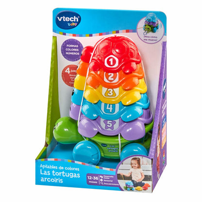 Kūdikio žaislas Vtech 17,5 x 11,5 x 24 cm Vėžlys Vaivorykštė