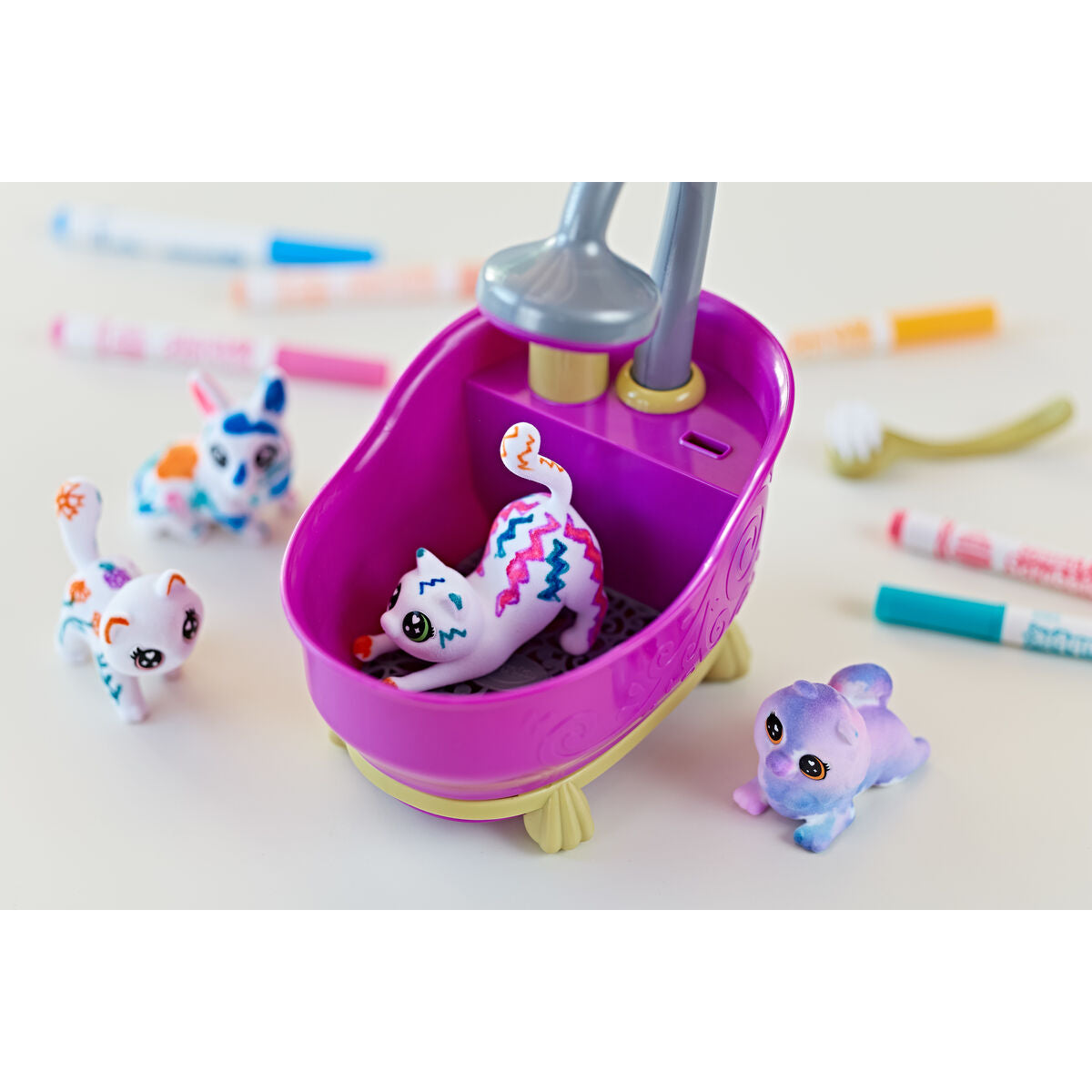 Playset Washimals Pets Crayola 74-7453 Vonia 6 Dalys