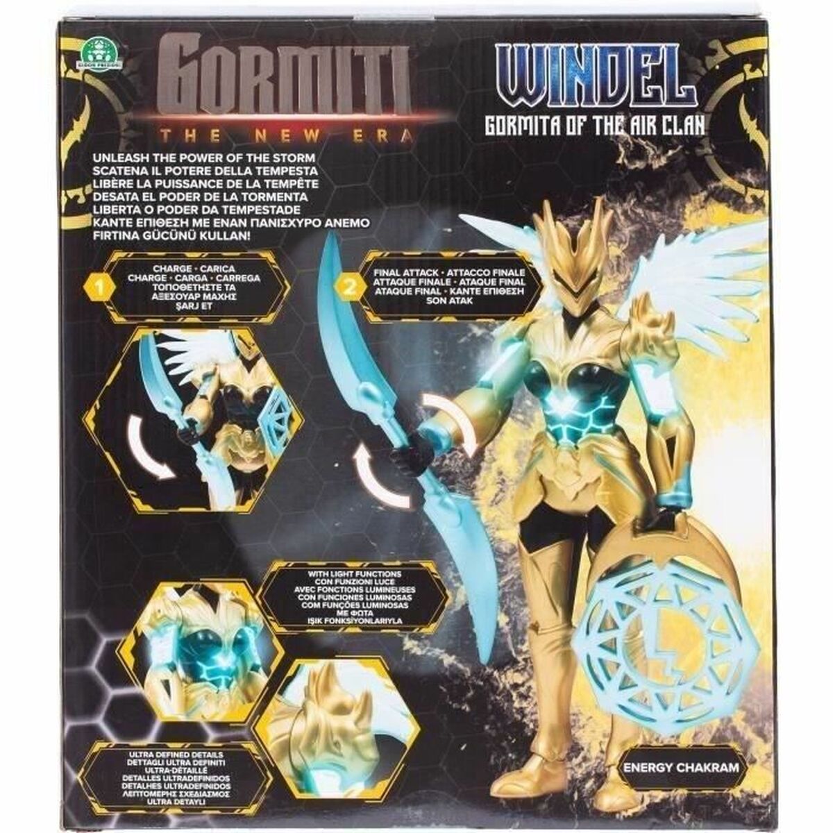 Playset Gormiti Gormiti with Air light attack 27 cm