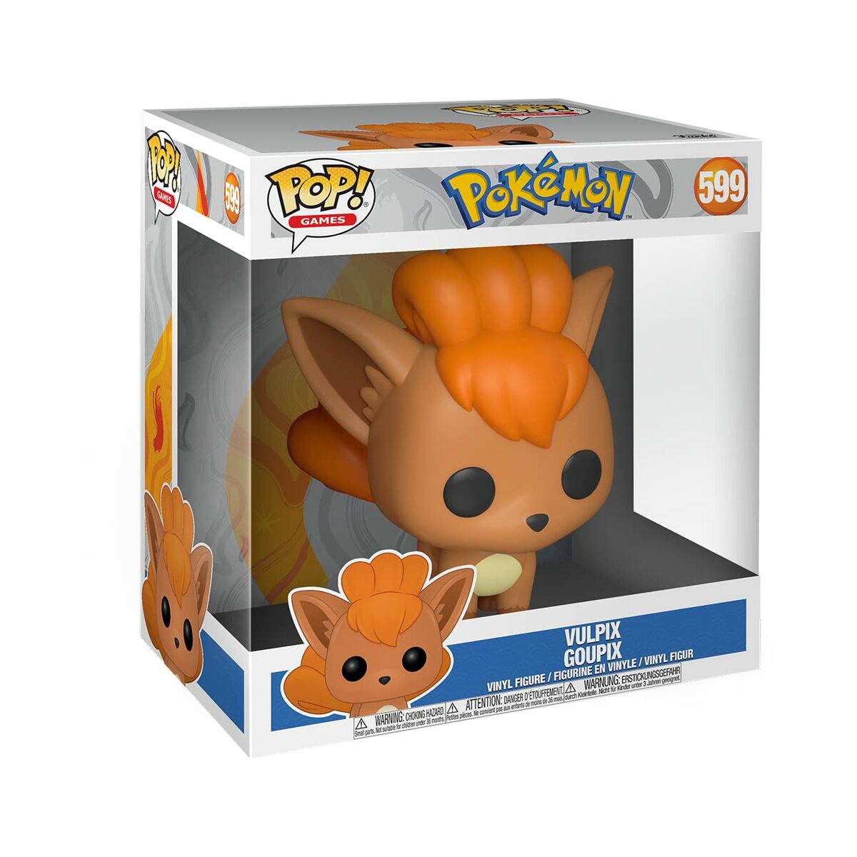 Kolekcionuojamos figūros Funko Pop! Jumbo Pokémon: Vulpix Nº580