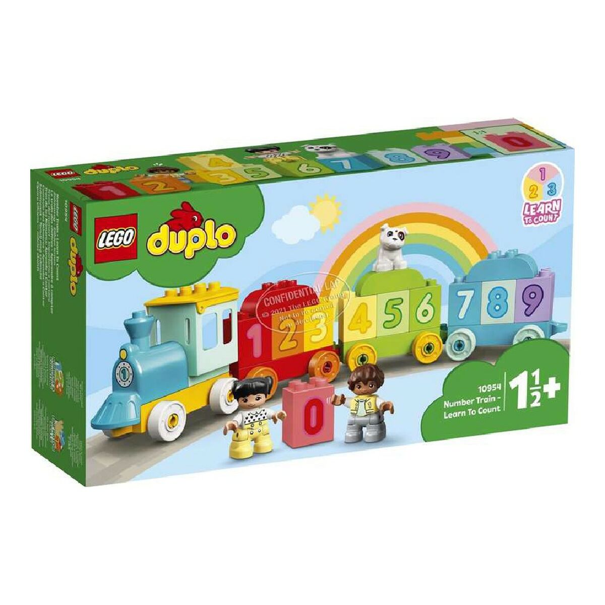 Statybos rinkinys Duplo Number Train Lego 10954 DUPLO The Number Train Spalvotas (23 pcs)