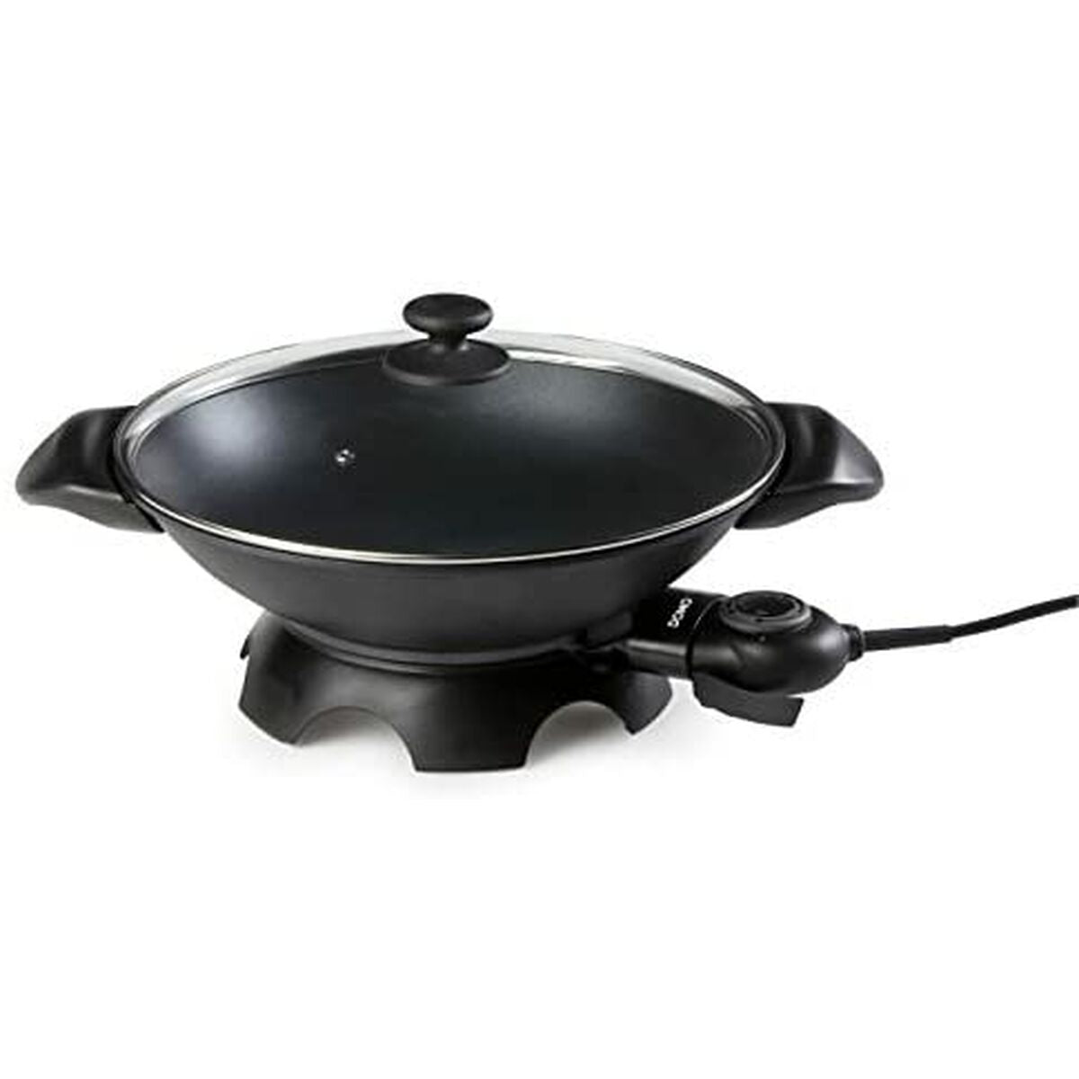 Wok keptuvė DOMO DO-8708W 2000 W 5 L Juoda