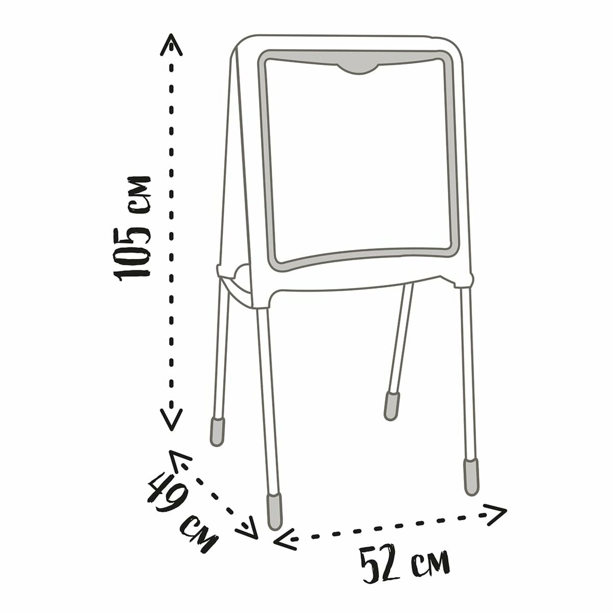 Dviguba juostelė Smoby Sulankstomas 80 Dalys 105 x 49 x 52 cm