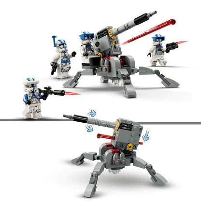 Statybos rinkinys Lego Star Wars 75345 Fighting Pack of the Troopers Clone of the 501st Legion