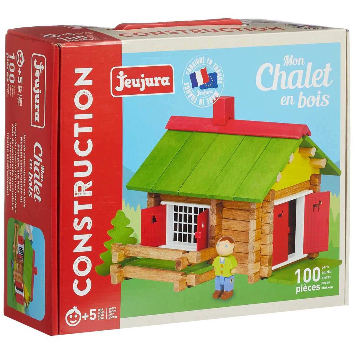 Veiklos rodikliai Jeujura My Wooden Chalet  100 Dalys Playset