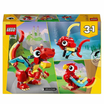 Statybos rinkinys Lego Creator 31145 Red Dragon 149 Dalys