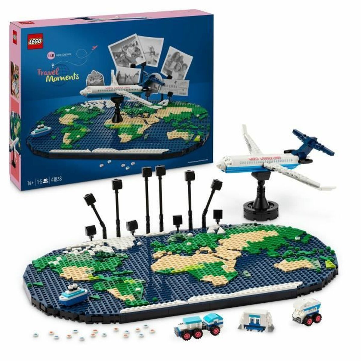 Statybos rinkinys Lego 41838 Travel Memories 1231 Dalys