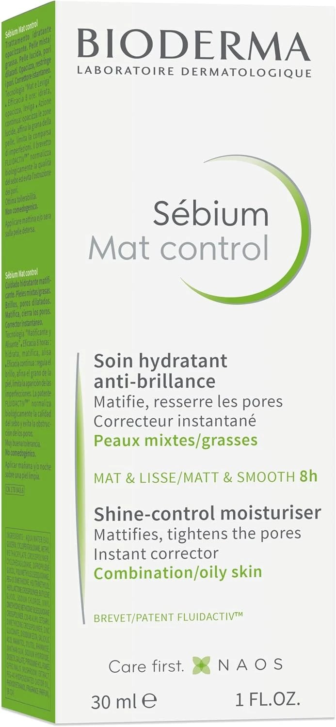 Bioderma Sebium Mat Control veido kremas 30 ml