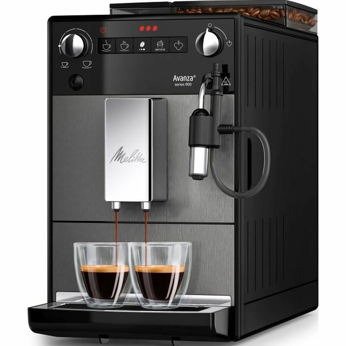 Superautomatinis kavos aparatas Melitta Avanza F270-100 Titanas 1450 W 15 bar 1,5 L