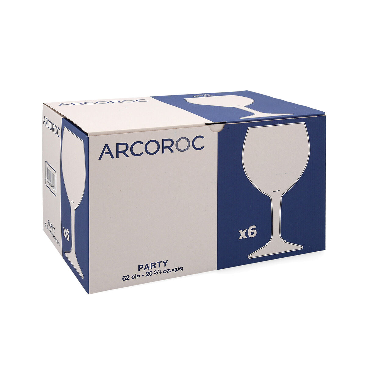 Stiklinių rinkinys Arcoroc Party 6 vnt. Skaidrus stiklas 620 ml