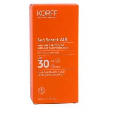 Korff Sun Secret SPF30 Air Fluido kremas 50 ml