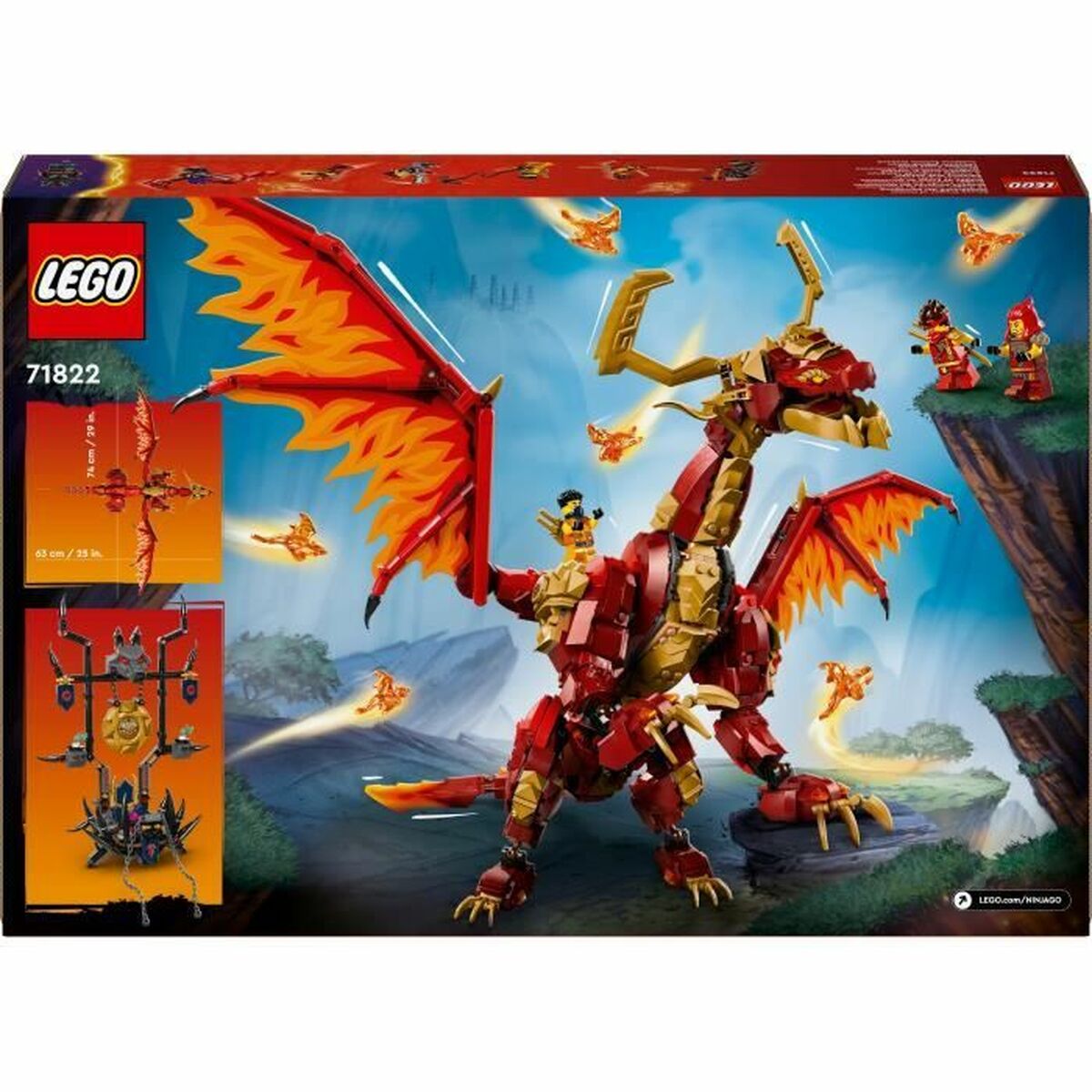 Statybos rinkinys Lego Ninjago Spalvotas