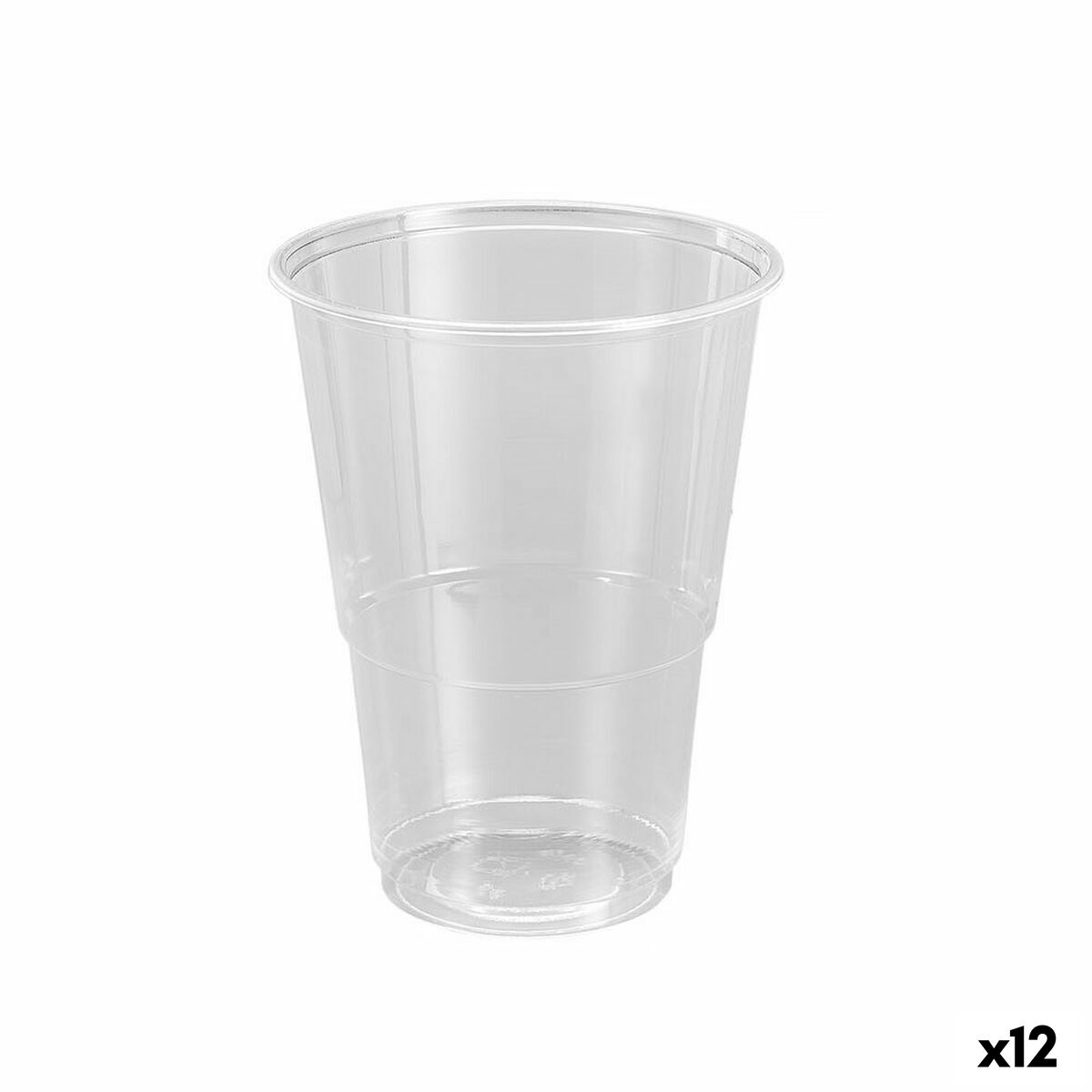 Daugkartinio naudojimo akinių rinkinys Algon Plastmasinis Skaidrus 25 Dalys 500 ml (12 vnt.)