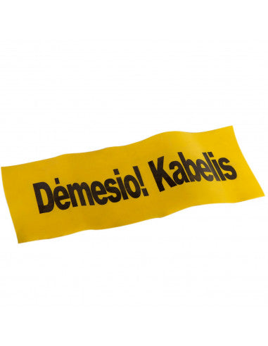 Signalinė juosta "Kabelis" 0.15mm x 250mm (300m)