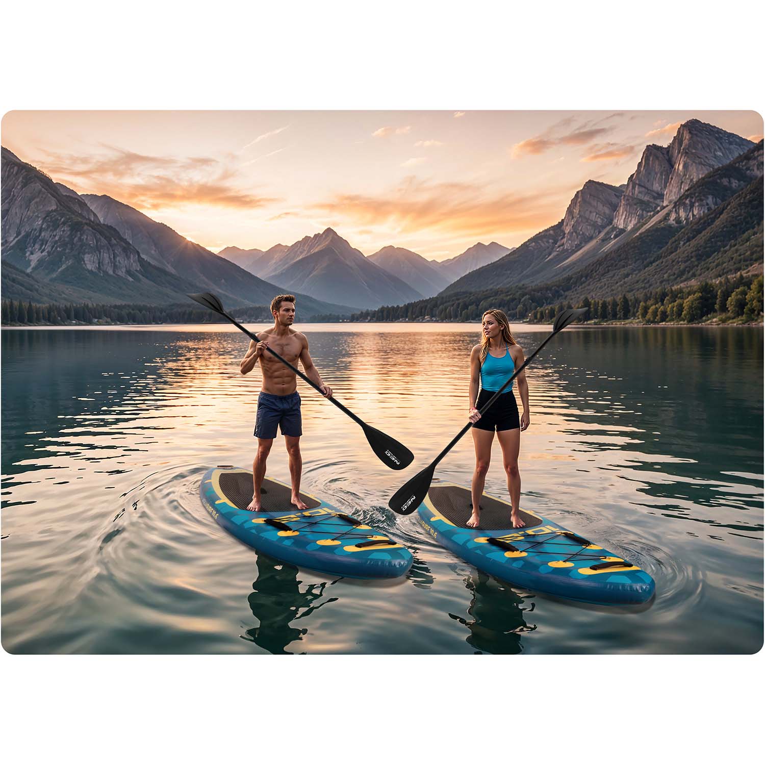 SUP Aquasurf 320 x 84 x 15 cm Neo-Sport 170203 lentelė