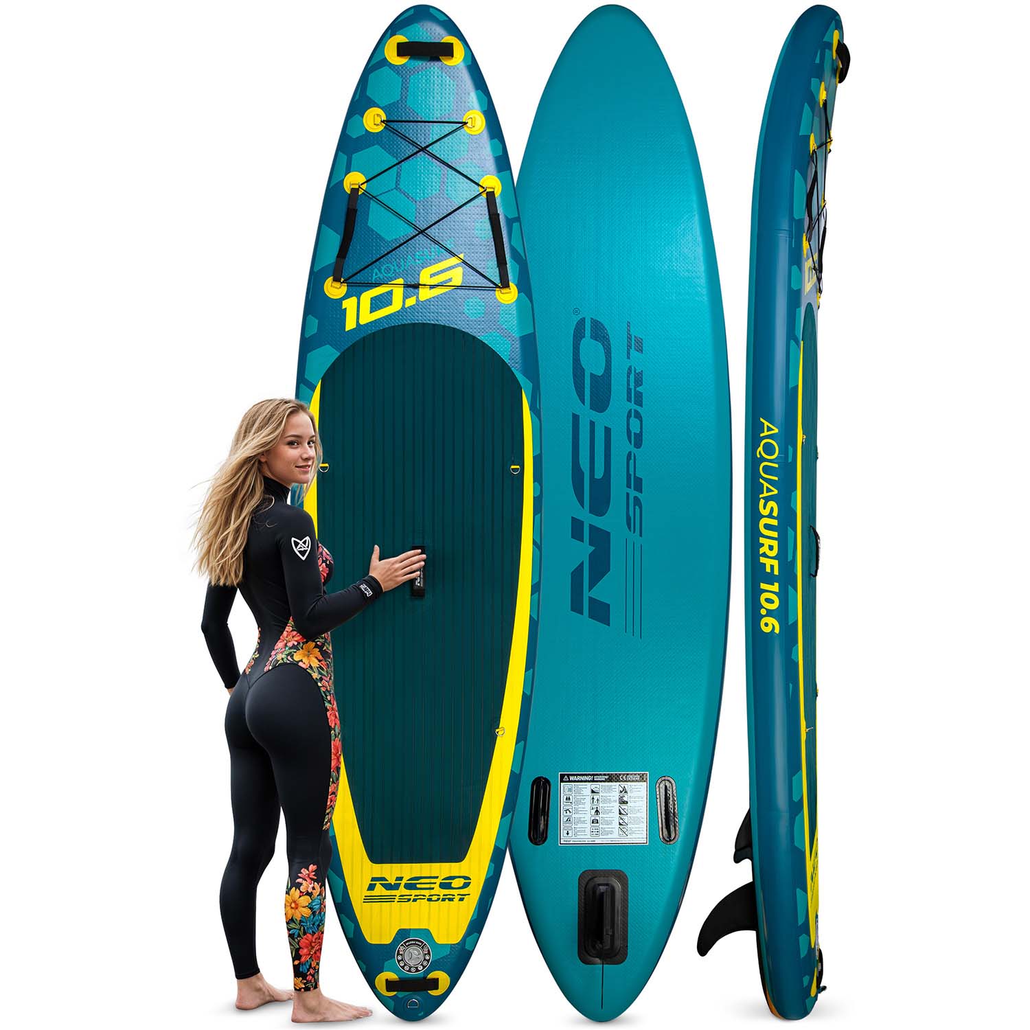 SUP Aquasurf 320 x 84 x 15 cm Neo-Sport 170203 lentelė