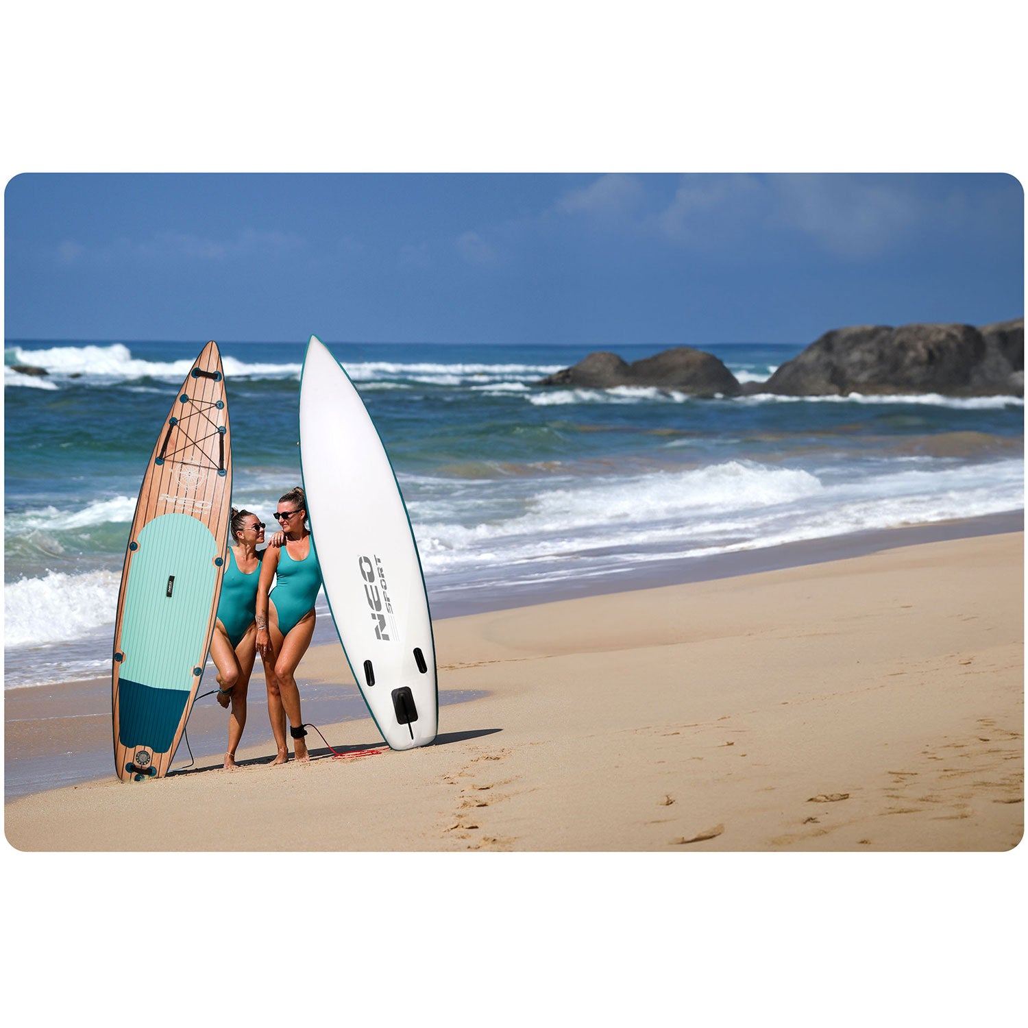 350 x 81 x 15 cm Neo-Sport 170304 SUP Reefbreak plokštė