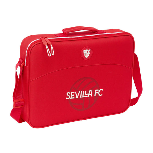 Mokyklinė kuprinė Sevilla Fútbol Club Raudona 38 x 28 x 6 cm