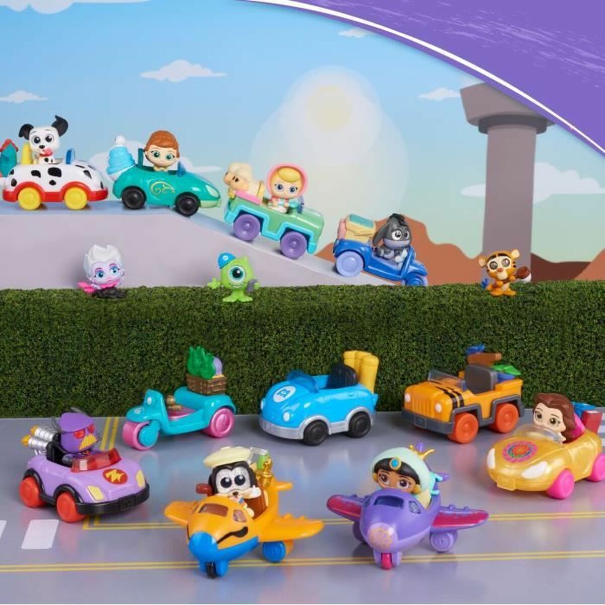 Playset Disney Car and Figurine Disney