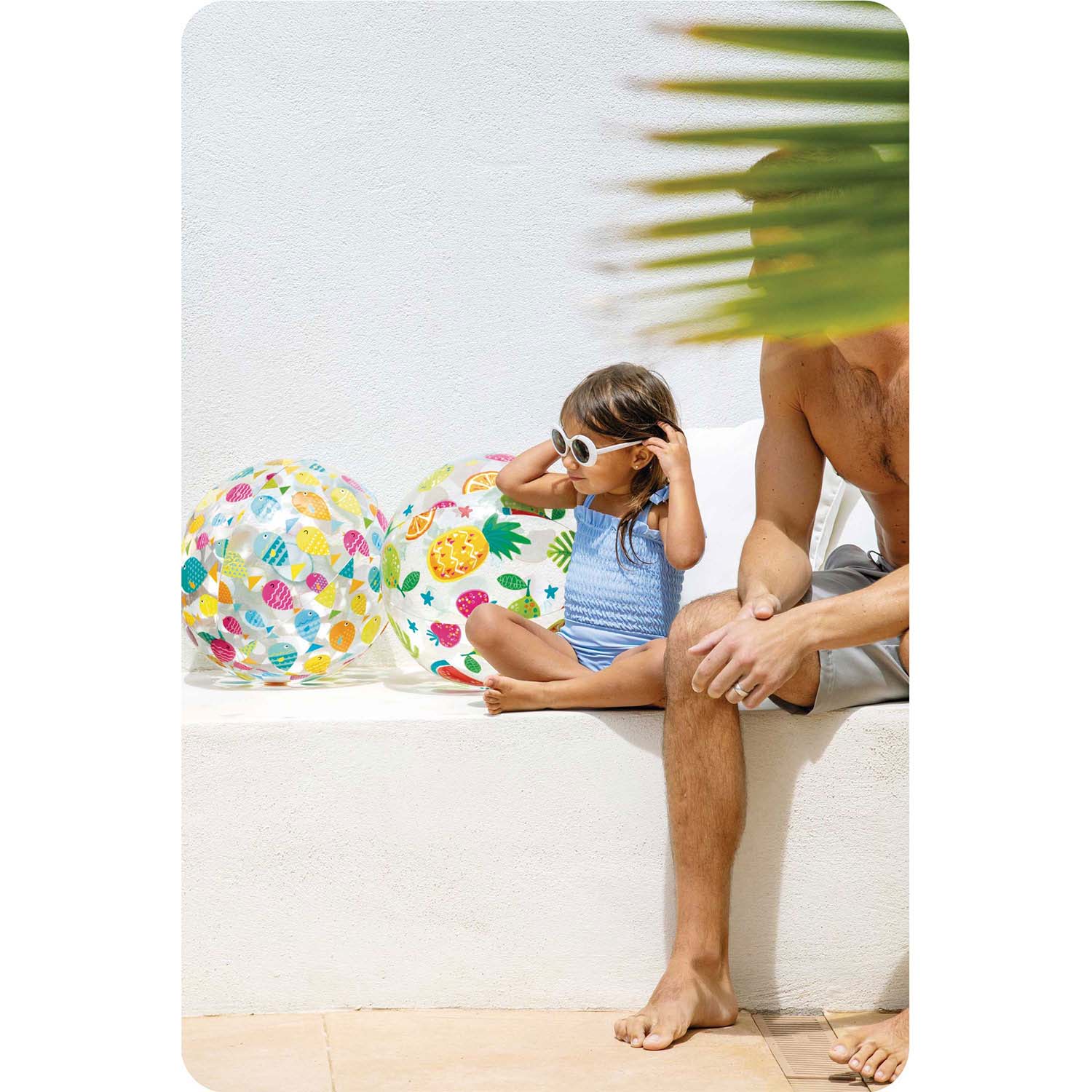 Paplūdimio kamuolys linksmas žuvis 51 cm INTEX 59040