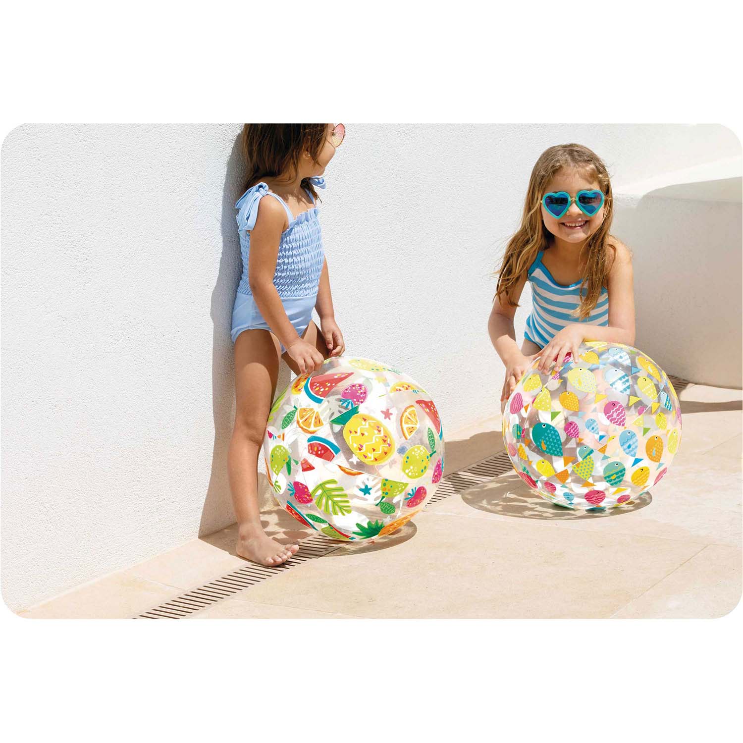 Paplūdimio kamuolys linksmas žuvis 51 cm INTEX 59040
