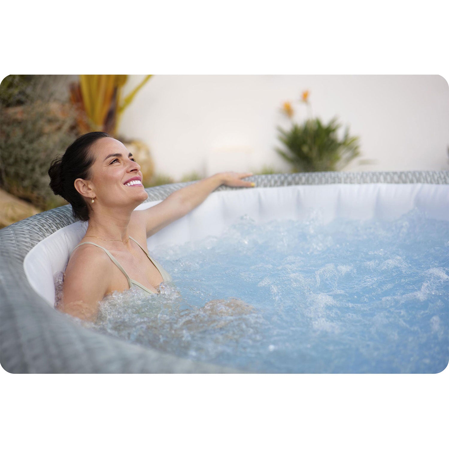 Dėgnėtinas SPA Lay-Z Bali Grey 6 asmenų Bestway 6001N