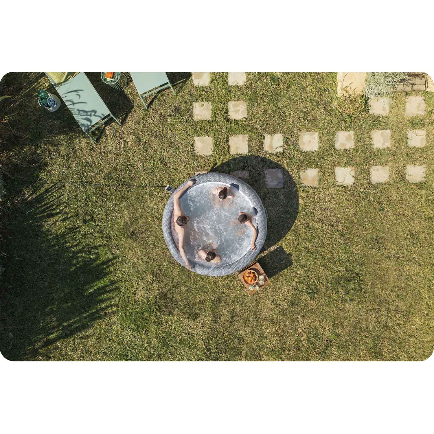 Dėgnėtinas SPA Lay-Z Bali Grey 6 asmenų Bestway 6001N