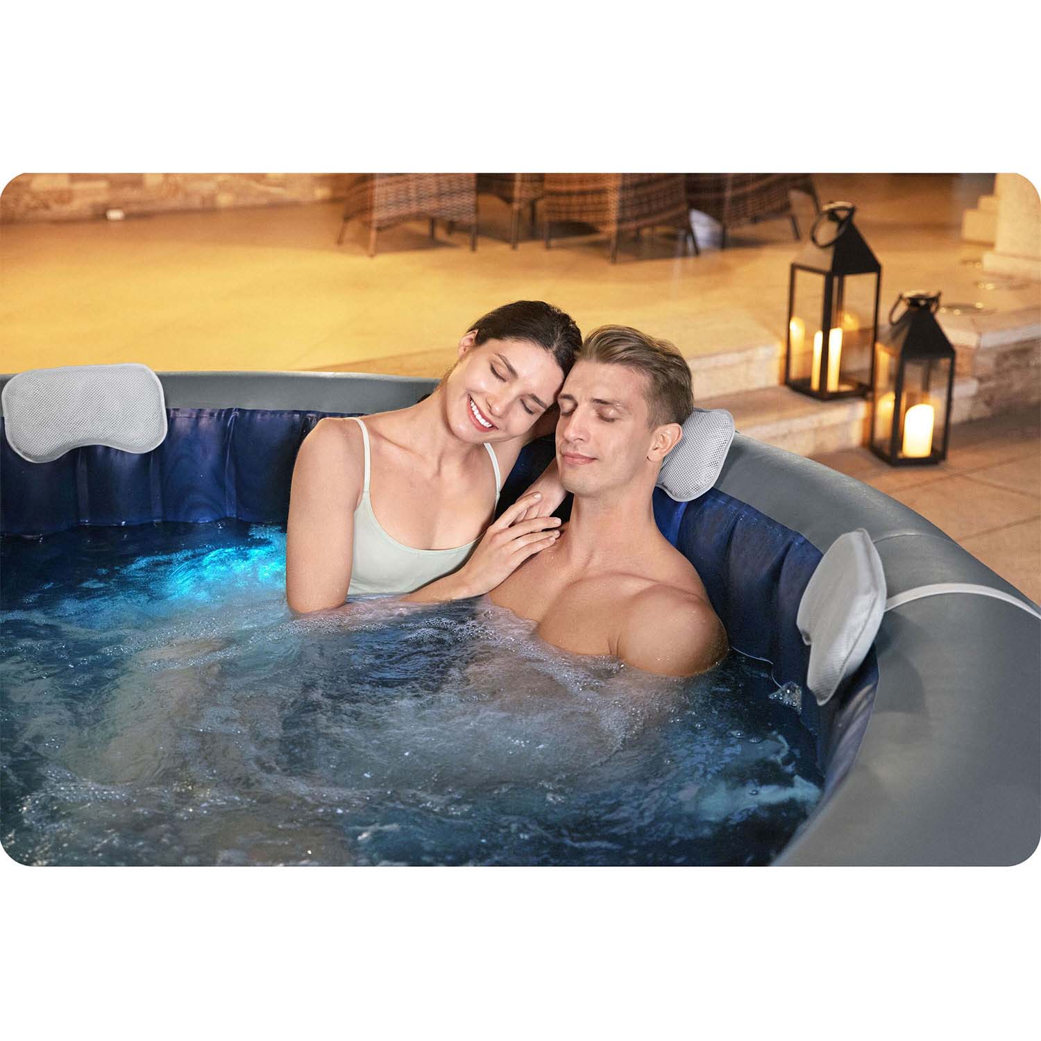 SPA Lay-Z Santorini Pro 7 asmenų Bestway 6001T