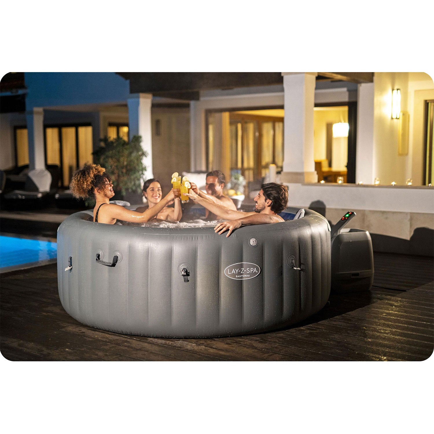 SPA Lay-Z Santorini Pro 7 asmenų Bestway 6001T