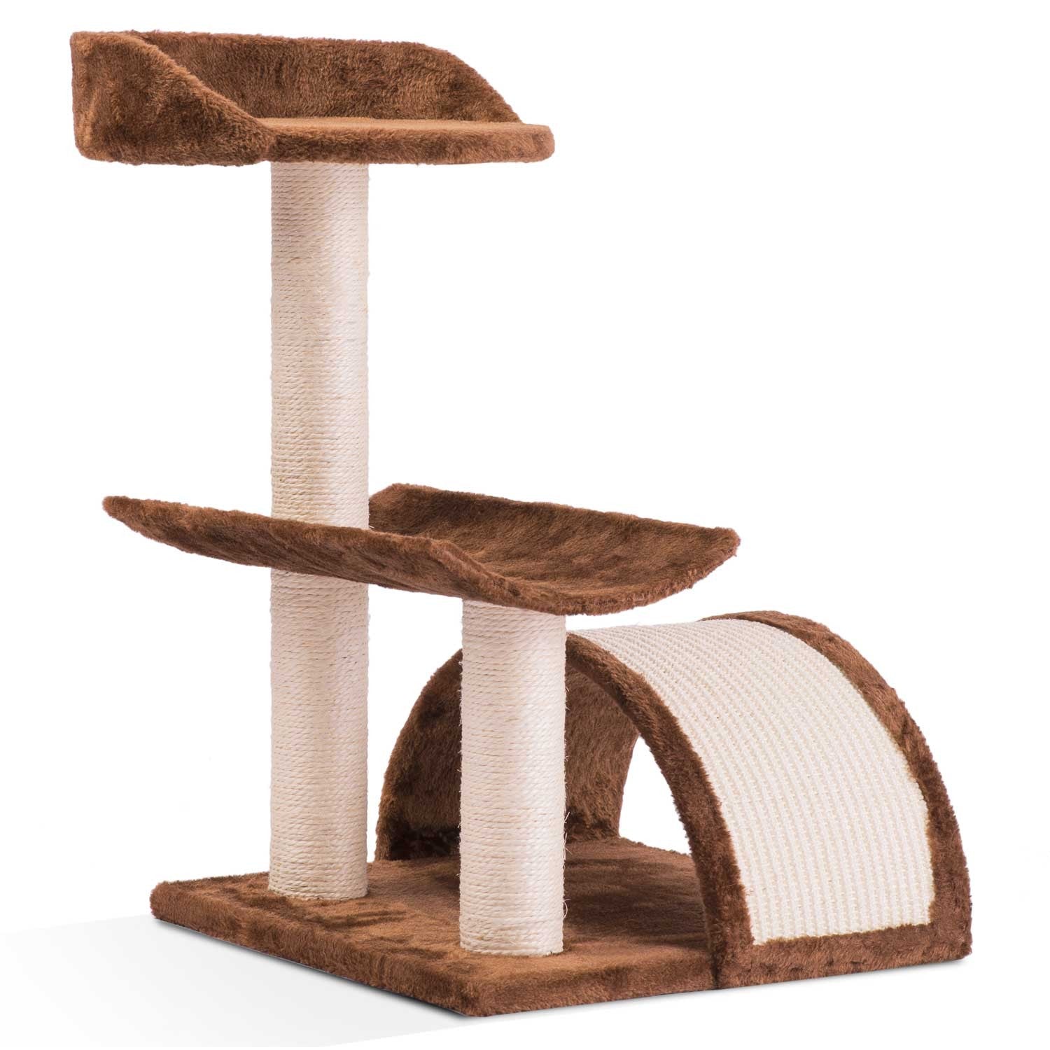 Drapakas, katės namai 58 cm DR-254 rudas Pethaus