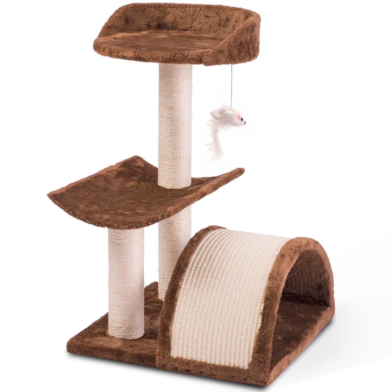 Drapakas, katės namai 58 cm DR-254 rudas Pethaus