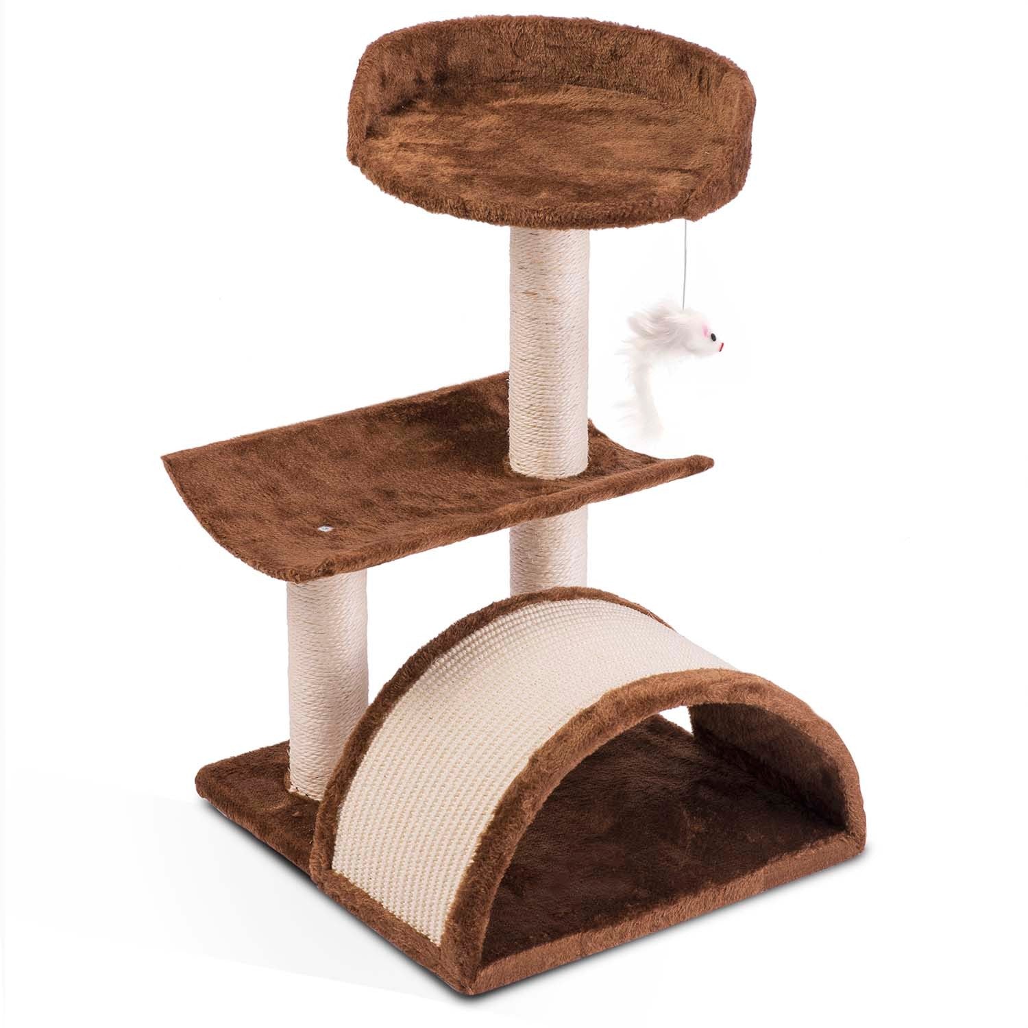 Drapakas, katės namai 58 cm DR-254 rudas Pethaus